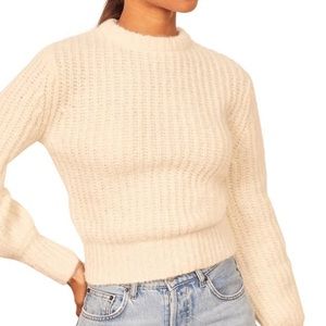 Reformation Tatum alpaca sweater